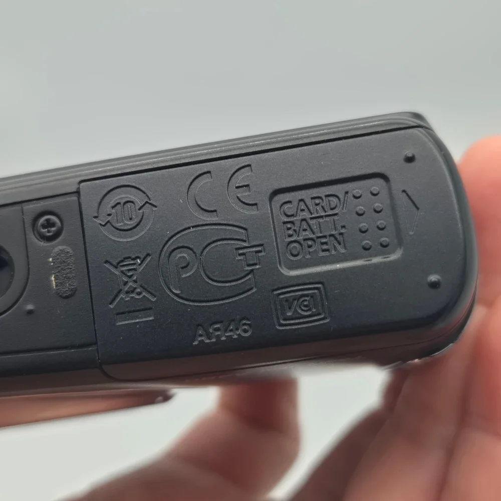 Canon PowerShot A480 Digital Camera Black Glitchy Zoom‎ Lens May Need Repair